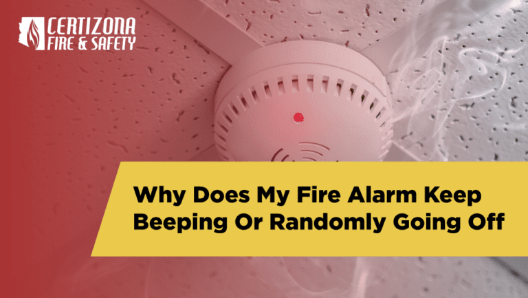 why does my fire alarm keep beeping or randomly going off why does my fire alarm keep beeping