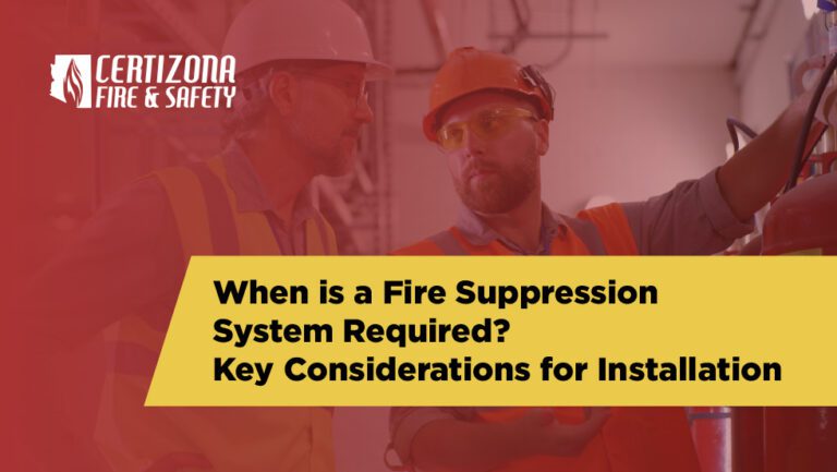when is a fire suppression system required key considerations for installation when is a fire suppression system required