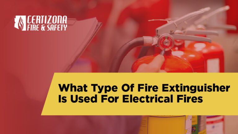 what type of fire extinguisher is used for electrical fires