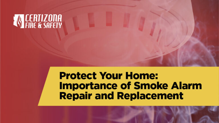 smoke alarm repair and replacement