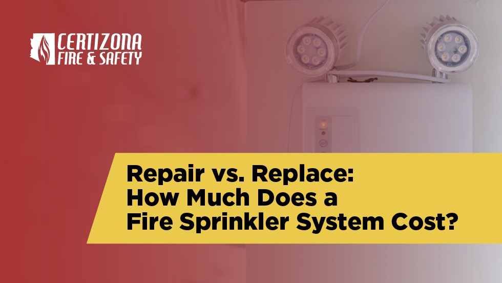 Repair vs. Replace: How Much Does a Fire Sprinkler System Cost?