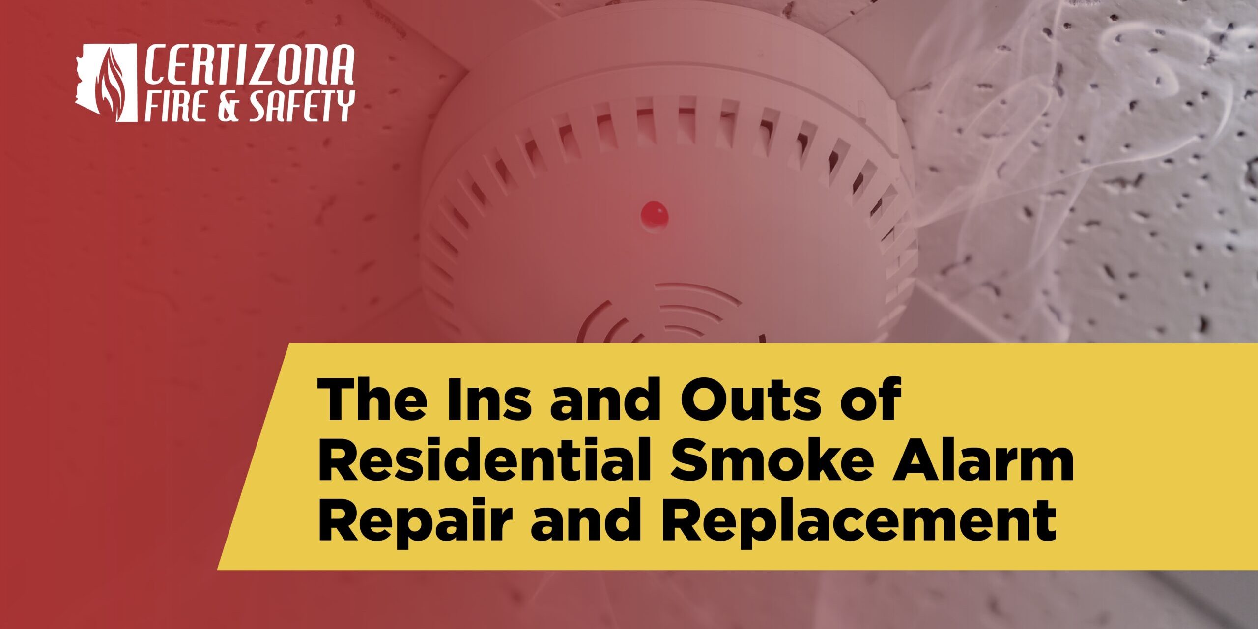 residential smoke alarm repair