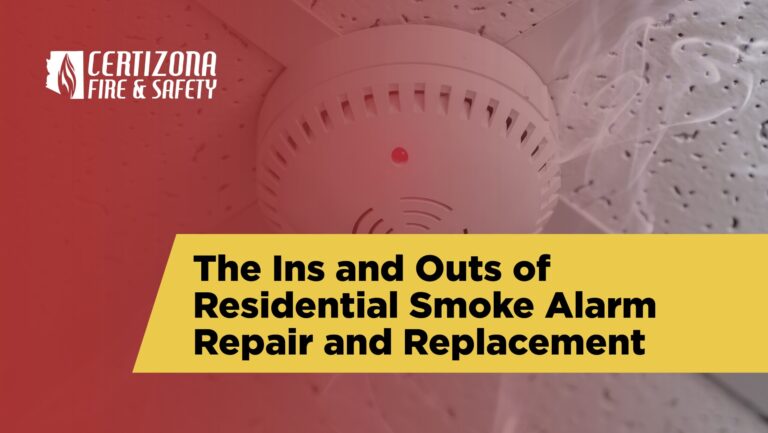 residential smoke alarm repair