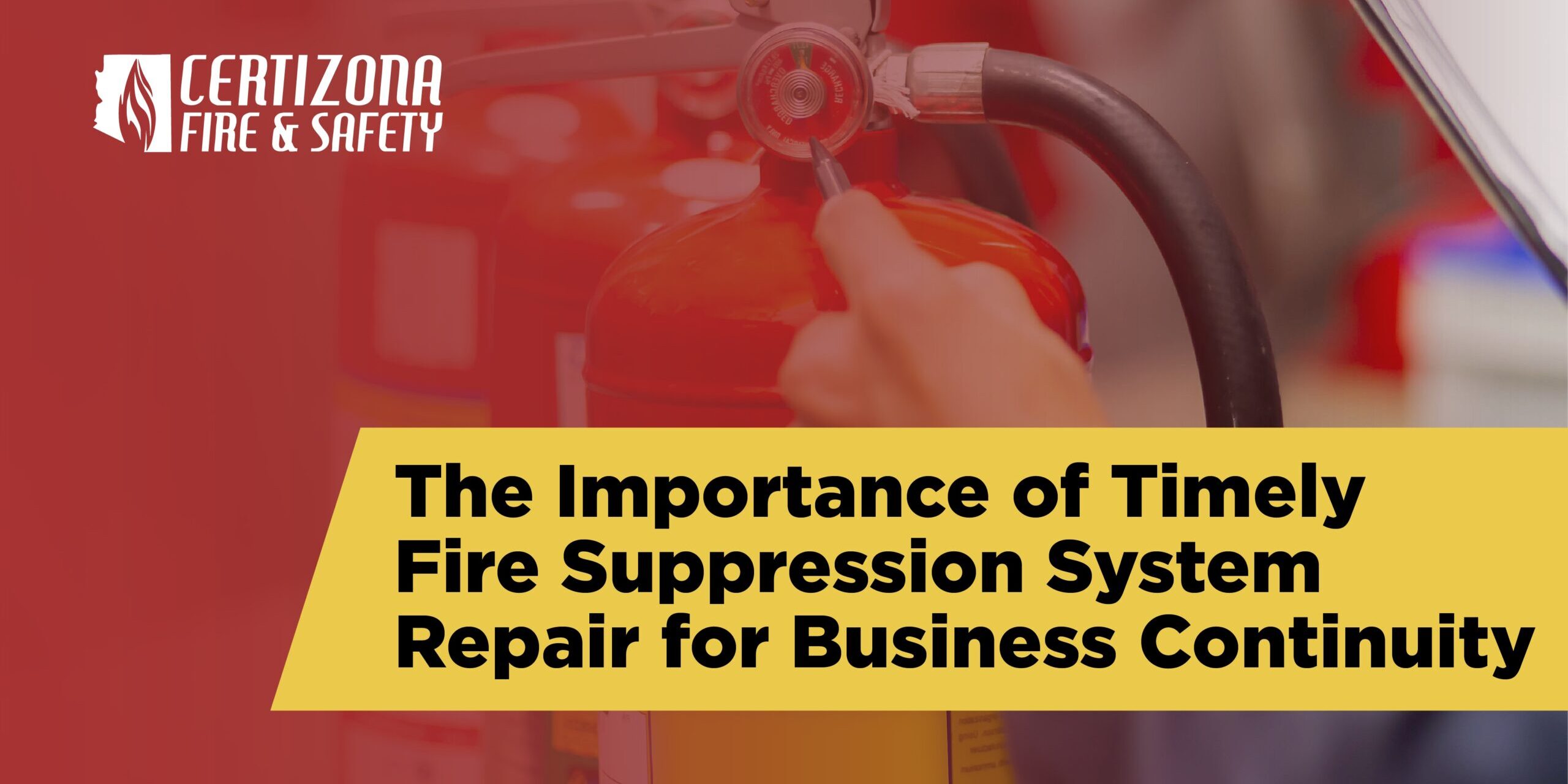 fire suppression system repair