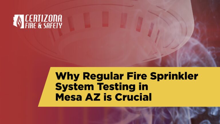 fire sprinkler system testing mesa az