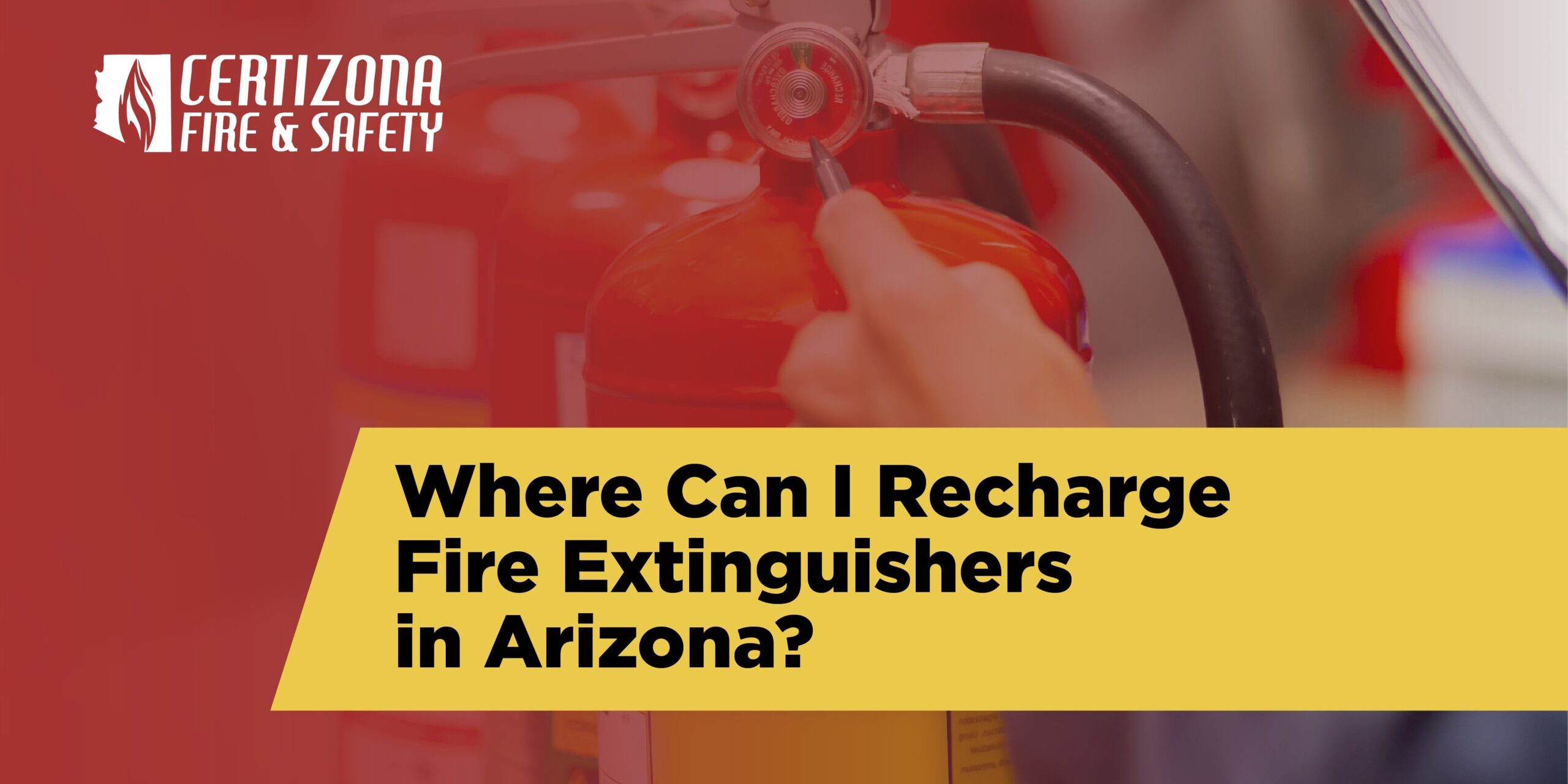 where can i recharge a fire extinguisher