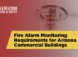 fire alarm monitoring requirements