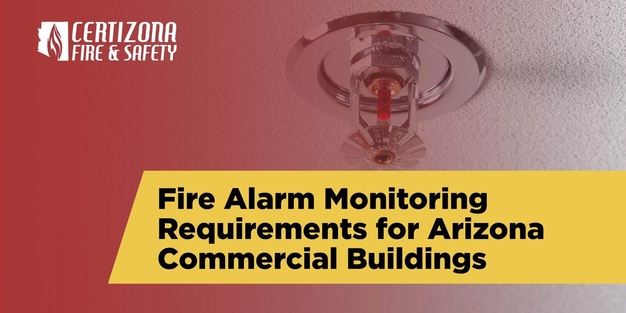 fire alarm monitoring requirements