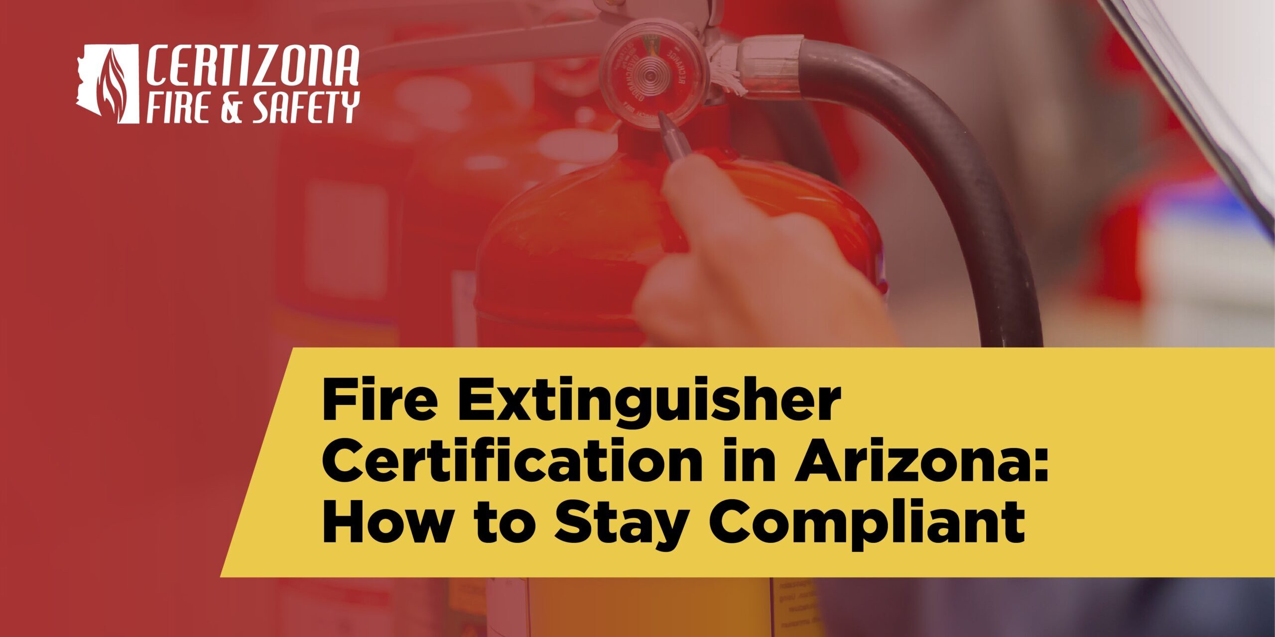 fire extinguisher certification