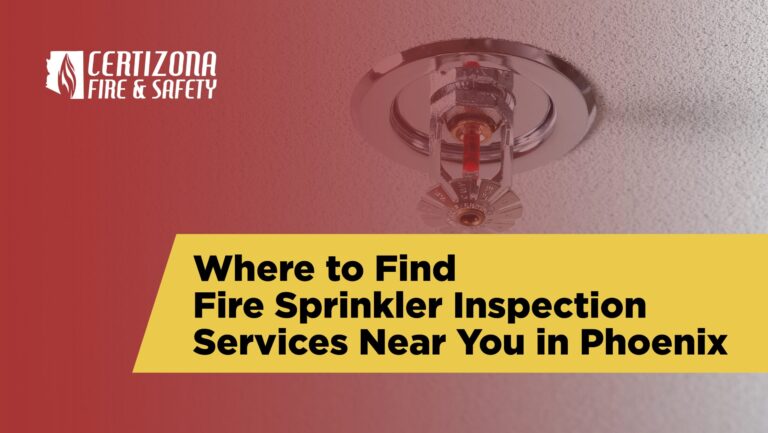 Where to Find Fire Sprinkler Inspection Services Near You in Phoenix fire sprinkler inspection services