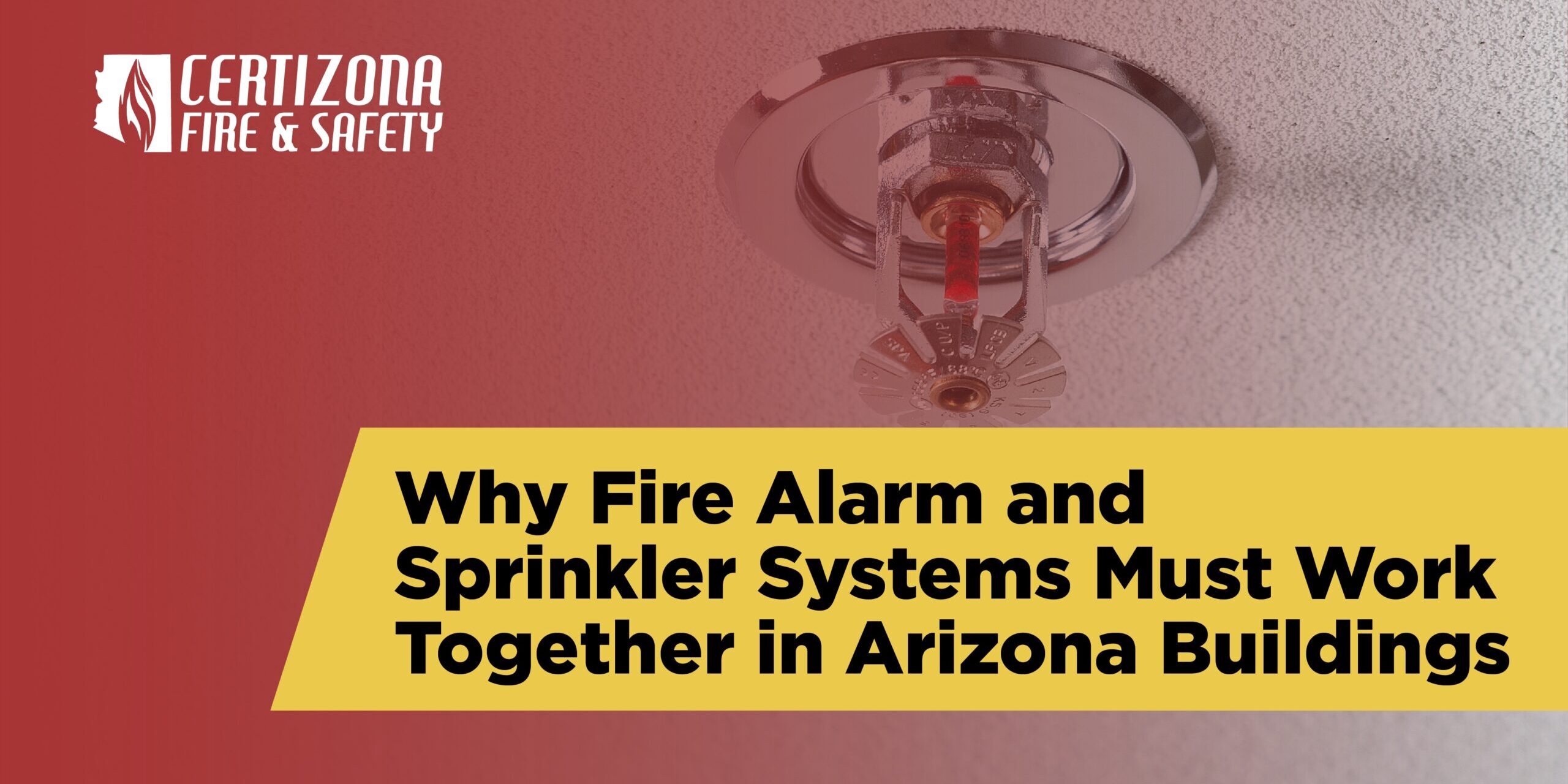 fire alarm and sprinkler